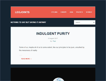 Tablet Screenshot of legjoints.com